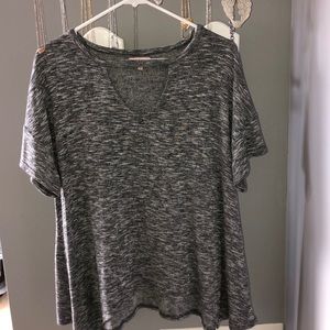 Juicy Couture grey cutout top